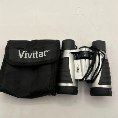 Vivitar 4x30 Binoculars with Case - Compact & Lightweight Birding Optics Black - Image 1 of 4