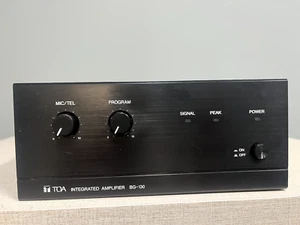 TOA BG-130 Integrated Amplifier (Used & Tested)  - Picture 1 of 5