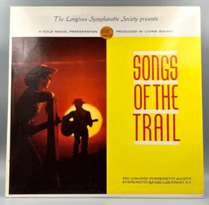 The Longines Symphonette Society Presents Songs of the Trail 33 RPM Vinyl Record - Imagen 1 de 5