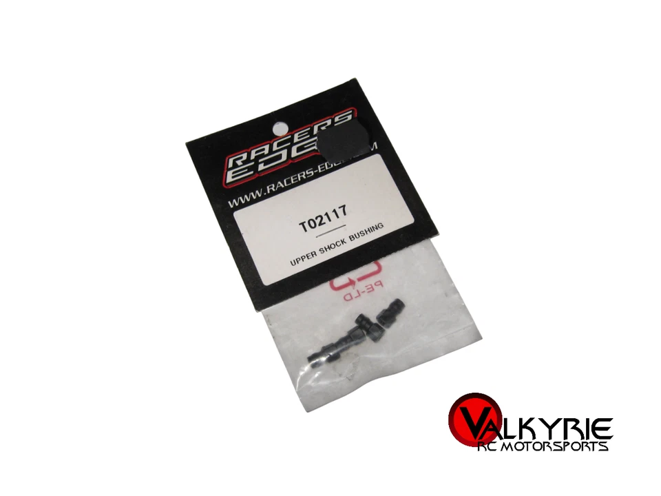 RC Racers Edge Upper Shock Bushings Plastic Black (4) T02117 - Image 1 of 1
