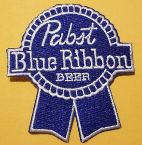 Pabst Blue Ribbon BEER Embroidered Patch *