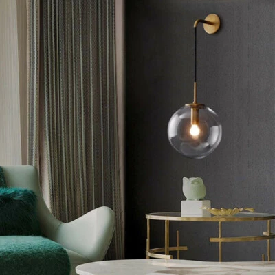 Glass Wall Lamp Bar Indoor Wall Lighting Hallway Wall Sconce Bedroom Wall Light - Image 1 of 4