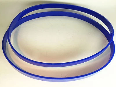 RIKON 10-340 Urethane Band Saw 2 Replacement 1/8" Blue Tires USA Free Shipping - Image 1 of 3