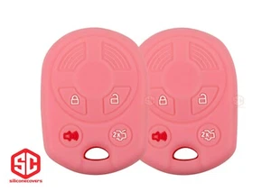 2x New Key Fob Remote Fobik Silicone Cover Fit / For Ford Lincoln Mercury Mazda - Picture 1 of 2
