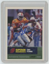1994 Superior Rookies Authentic Signatures Cory Fleming Rookie Auto .  2358/5000