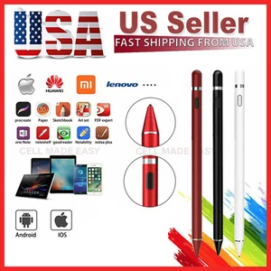 Pencil Stylus For iOS / Samsung Galaxy Tablet / Phone / Lenovo LG Laptop Desktop - Picture 1 of 27