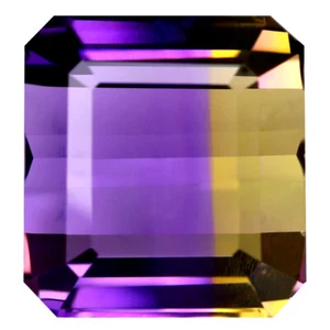 14.31 ct Good-looking Octagon (14 x 13 mm) Brazil Purple and Yellow Ametrine - Picture 1 of 1
