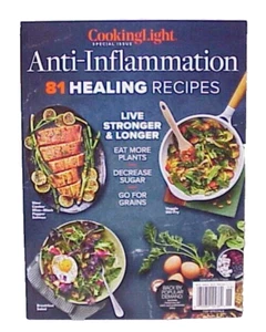 COOKING LIGHT ANTI-INFLAMMATION SPECIAL MAGAZINE ISSUE 81 HEALING RECIPES - Picture 1 of 8