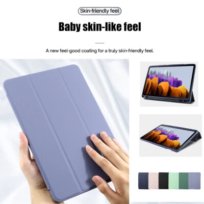 Funda con soporte de cuero de mesa para Samsung Galaxy Tab S7 11" 12,4" 2020 S6 Lite Foto 1 de 4