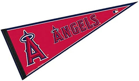 Los Angeles Angels of Anaheim MLB Classic Carded Felt Pennant, 12 x 30" Cover