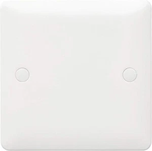 Cubierta de enchufe de interruptor simple/doble placa de 1 y 2 pandillas con tornillo de ajuste - Imagen 1 de 3