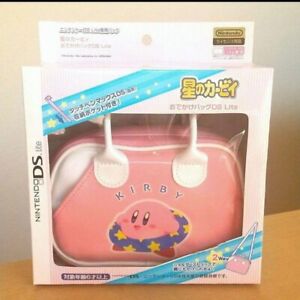 Nintendo Original Kirby's Star Outing Bag for DS Lite pink USED