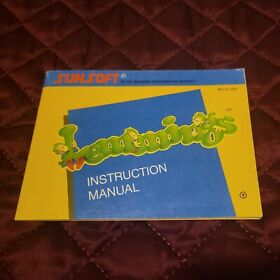 Manual de instrucciones Lemmings Nintendo NES solo envío gratuito a EE. UU.