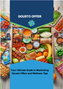 Gousto Food Box Delivery ~ Meal Prep - DISCOUNT CODE ~ 65% Off + BOOKLET - Picture 1 of 2