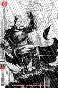 JUSTICE LEAGUE  #1 JIM LEE INK BLACK & WHITE VARIANT  BY DC 2018 1$ SALE + BONUS - Picture 1 of 2