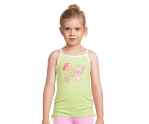 Wonder Nation Girls Embellished Sleeveless Top, Light Lime Size L (10-12) Plus - Picture 1 of 5