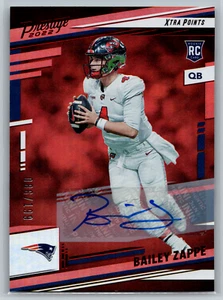 Bailey Zappe 2022 Panini Prestige Xtra Points Premium Red Rookie Auto /199 #394 - Picture 1 of 2