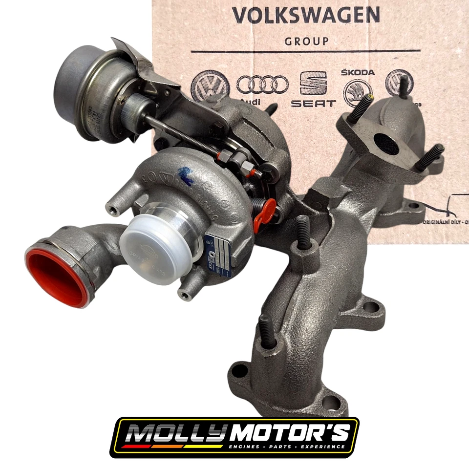 ORIGINAL Turbolader für VW Sharan / Seat Alhambra 2.0 TDI BRT BVH 03G253010F NEU - Bild 1 von 4