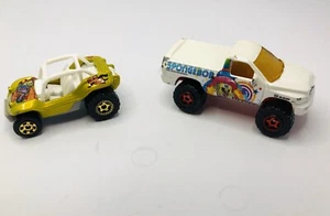 SPONGEBOB COLLECTABLE CARS (DODGE RAM, BAJA BANDIT) LOT    AD49 - Picture 1 of 12