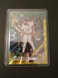 2019-20 Donruss Anthony Davis #80 Holo Green & Yellow Laser - Picture 1 of 2
