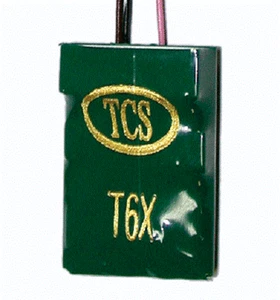 Zugsteuerungssysteme # 1026 T6X 6-Funktionen DCC Decoder Steuerung nur HO MIB - Bild 1 von 1