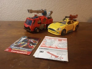 Transformers Energon Hot Shot And Inferno Set Of Two - Picture 1 of 12
