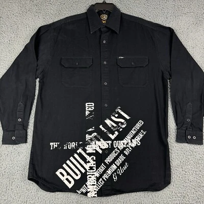 Vintage G-Unit Heavyweight Shirt Mens Large Long Sleeve 50 Cent Deck Hand 2002 - Image 1 of 4