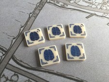 Arkham Horror LCG compatible, double sided acrylic sanity tokens x 5