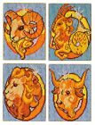 Latch Hook Rug Kit Zodiac Sign Animal Abstract from UK Kitcrafts