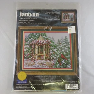 Janlynn Cardinals and Gazebo Cross Stitch Kit by Diana Thomas Sealed #15-209 - Picture 1 of 2