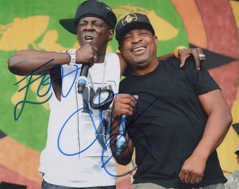 Public Enemy (Chuck D & Flavor Flav) signed 8x10 photo in-person Cover