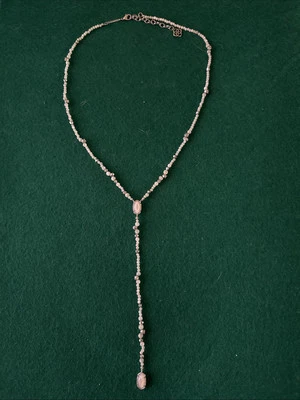 Collar Kendra Scott Bethany Y en Marfil Madreperla Cuentas Tono Plata Foto 1 de 4