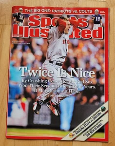 Sports Illustrated Boston Red Sox Win World Series Tom Brady Manning 5.11.2007 - Bild 1 von 6