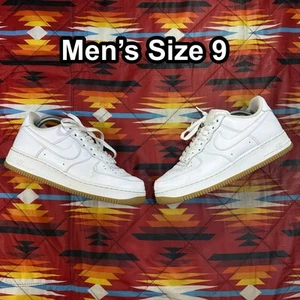 Nike Air Force 1 Low White Gum Bottom DJ2739-100 Men’s Size 9 - Picture 1 of 23