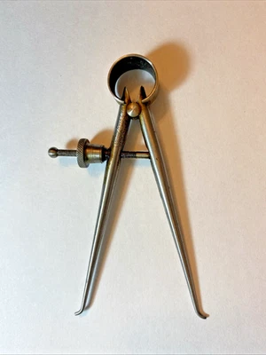 "Pinza interior de resorte de pierna redonda de maquinista Lufkin de colección hecha en EE. UU. Foto 1 de 4