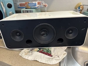 Apple iPod Hi-Fi Wired Speaker System - White (A1121) no remote no speaker cover - Picture 1 of 6