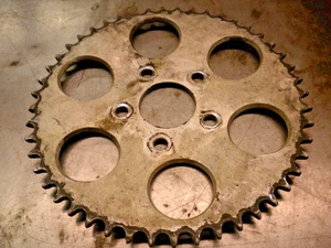 1979 AMF Harley Davidson XLH  XLS 1000 XL rear wheel sprocket PBI aluminum 48T D - Bild 1 von 5