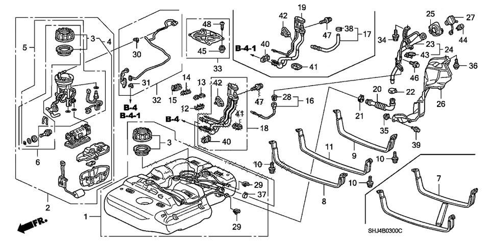 New Genuine Honda Odyssey Fuel Pressure Regulator  (2005-2010) OE 17052SHJA00 - Image 1 of 4
