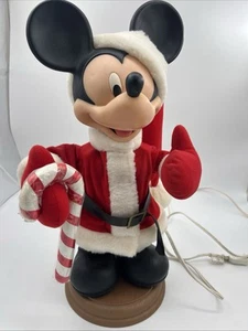 Vintage Disney Unlimited Santa Best Christmas Holiday Animation 26" Mickey Mouse - Picture 1 of 15