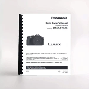 Owners Manual for Panasonic DMC- FZ300 Camera - Picture 1 of 1