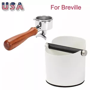 Portafiltro caffè Knock Box 54 mm per Breville BES810BSS BES840BSXL BES840XL - Foto 1 di 16