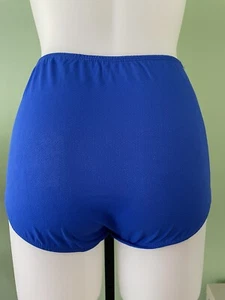 Bragas de nailon vintage gasa sedosa años 80 deportivas abuela talla S hechas en EE. UU. - Imagen 1 de 5