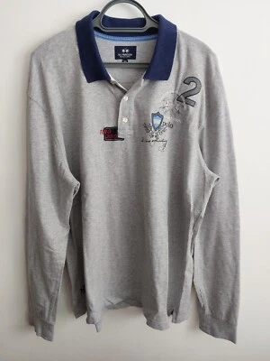 POLO LA MARTINA UOMO XXXL 3XL GRIGIO SPESSO USATA OTTIME CONDIZIONI - Immagine 1 di 4