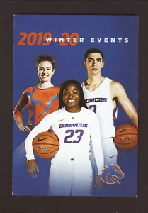 Boise State Broncos--2019-20 baloncesto/gimnasia/deportes de invierno calendario de bolsillo - Imagen 1 de 2