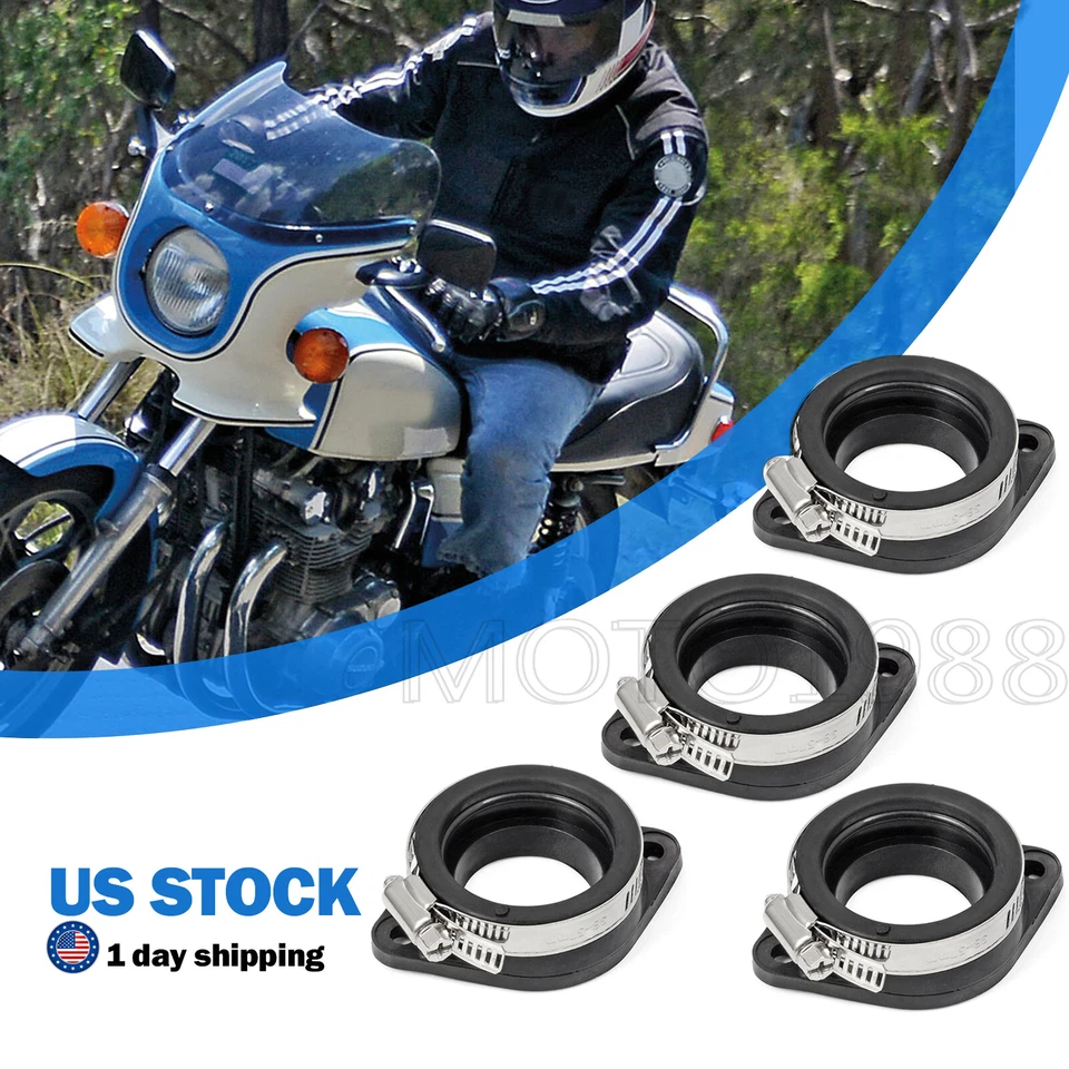 1980 1981 para Suzuki GS1000G GS1000GL carburador colector de admisión bota Foto 1 de 4