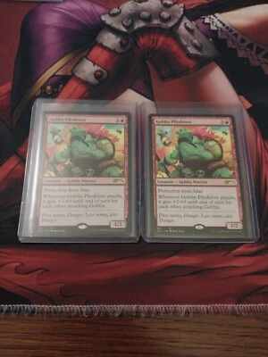 MTG x2 Goblin Piledriver Secret Lair. NM  - Image 1 of 2