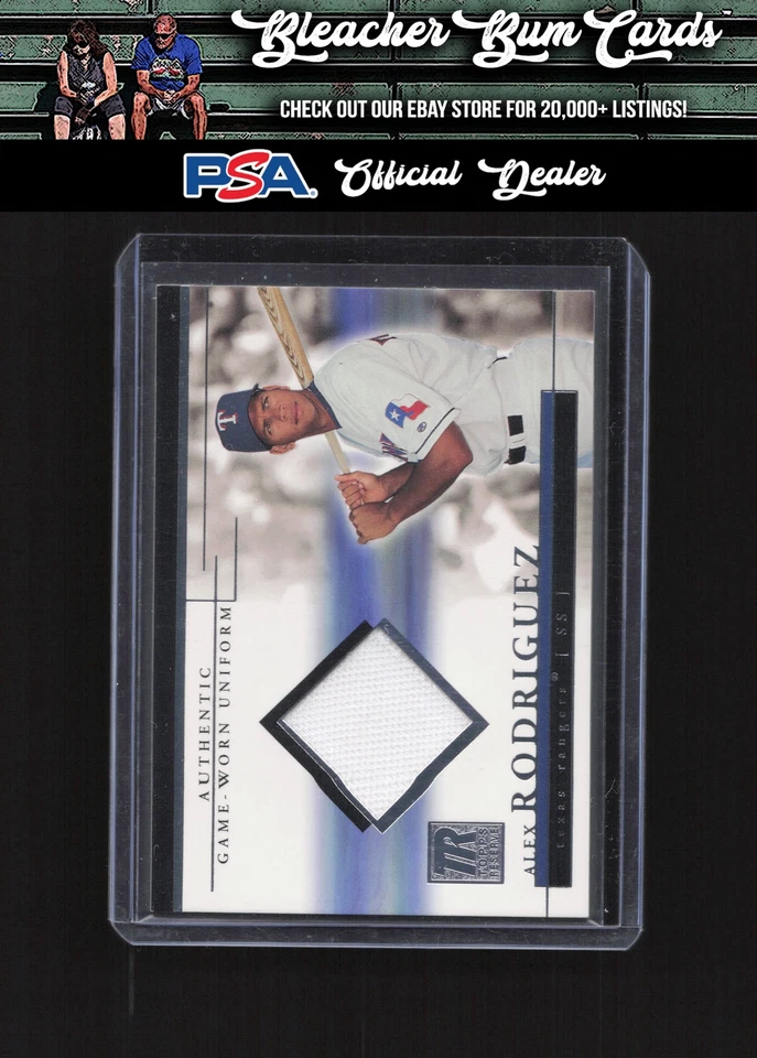 2002 Topps Reserve TRJ-AR Alex Rodriguez Uniform Relics - Image 1 of 2