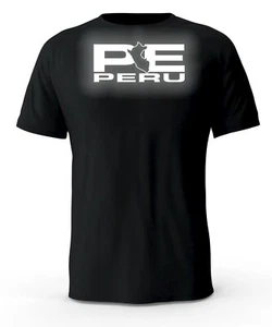 Peru PE Reflective Logo Black T-Shirt - Bild 1 von 3