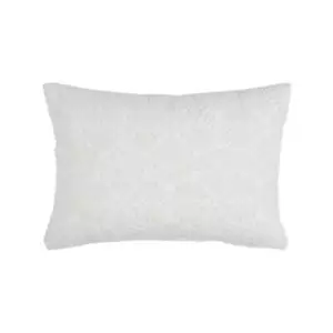 Better Homes & Gardens 14” x 20” Indoor & Outdoor Textured Pillows, Ivory - Picture 1 of 6