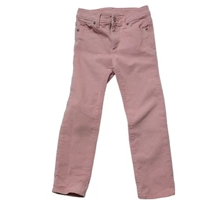 Gap Toddler Skinny Fit Pink Corduroy Jeans 5 Years Adjustable Waist Pants - Picture 1 of 11